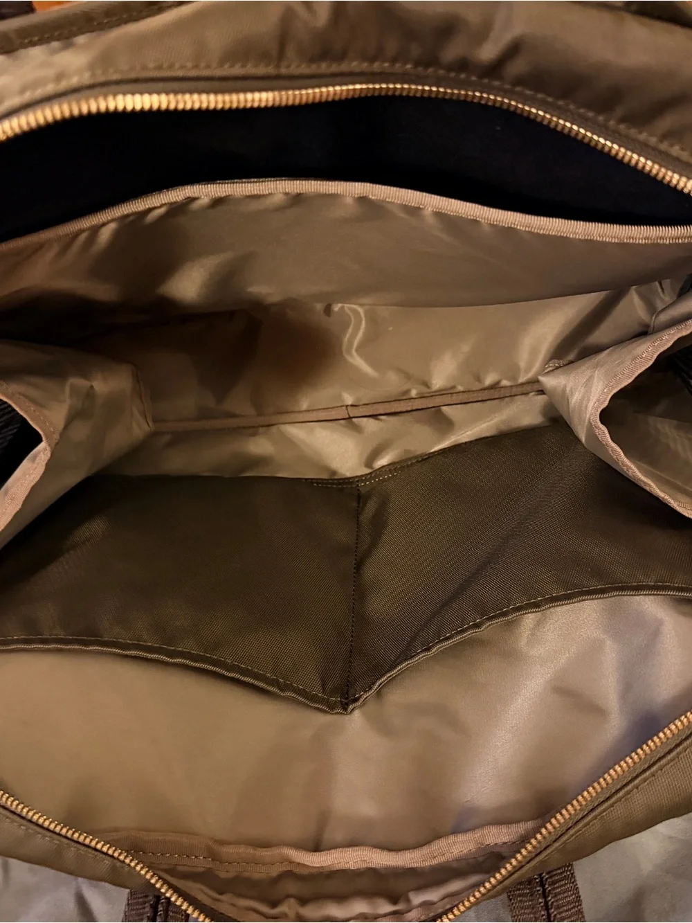 Unbranded Men's Brown Laptop Tote with Dual Handles